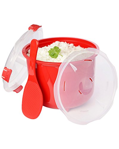 Sistema Rice Cooker, Plastic, Rosso, 2,6L