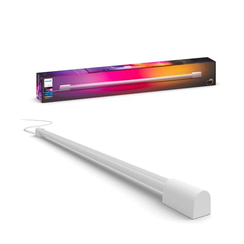 Philips Hue Play Gradient Light Tube, Tubo Luminoso Led Smart, Per Tv Da 40"-55", Bianco