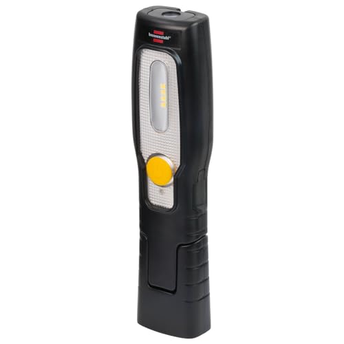 Brennenstuhl A1946102101175430010 1175430010-Linterna De Trabajo Led Con Batería Recargable Hl 200 A (250+70 Lm), Multicolor