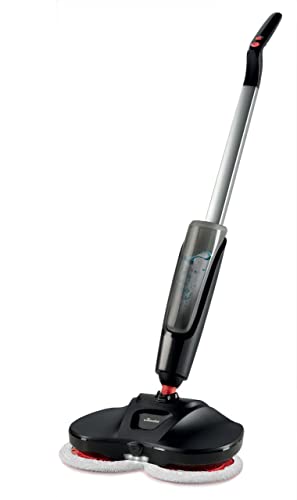 Vileda Looper, Sistema Lavapavimenti Elettrico Spray Senza Filo, Pulisce Angoli E Superfici Sotto Ai Mobili, Quantità D’Acqua Regolabile, Rimuove Fino