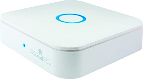 Schwaiger -Ha102- Gateway | 2A Generazione | Centro Di Controllo Per La Domotica Intelligente | Unità Di Controllo | Z-Wave Plus, Zigbee | Smart Home
