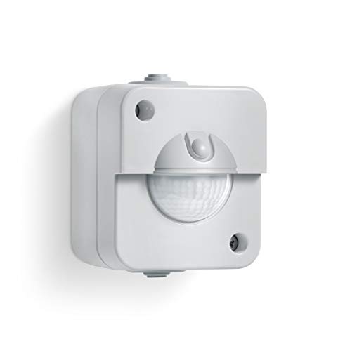 Steinel 66048 Ir Ap Easy Motion Detector, Interruttore Montato In Superficie, Rilevamento A 180°, Sensore Crepuscolare, 200 W, 240 V, Bianco