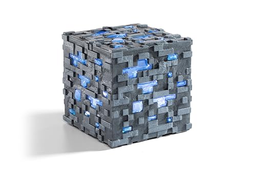 Noble Collection - Minecraft - Minerale Di Diamante Luminoso Replica Da Collezionare