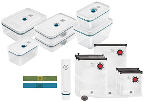 Zwilling Set Sottovuoto, Vetro/Plastica, La-Mer, 16 Pezzi