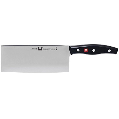 Zwilling Chinese Chef'S Knife - Coltello In Acciaio Inossidabile, Colore: Nero/Argento