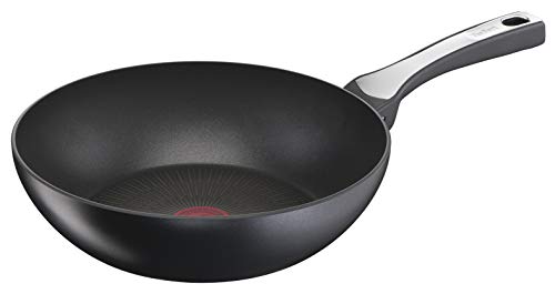 Tefal G25919 Unlimited On Wok, Alluminio, Nero