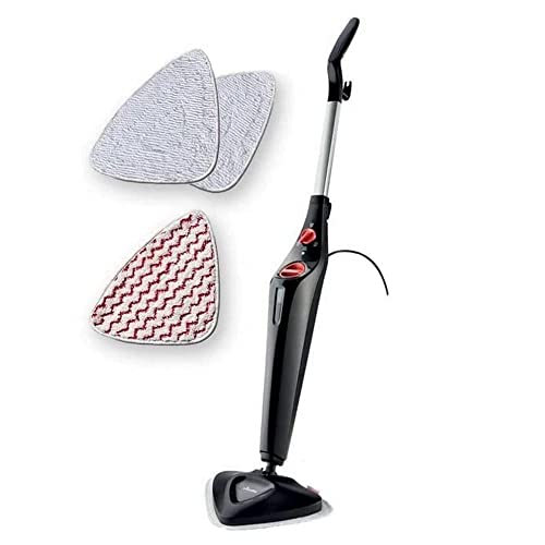 Vileda Steam Plus Con Power Pad|Scopa A Vapore|Pulizia E Igiene|Elimina Fino Al 99.9% Dei Batteri E Virus|Ideale Per Tappeti, Moquette E Tutti I Tipi 