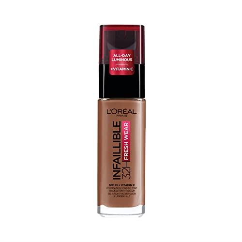 Loréal Paris Base De Maquillaje Infalible 24H Fresh Wear Tono 355, Terre De Sien