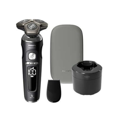Rasoir Électrique Philips S9000 Prestige Sp9840/32 Noir Et Gris