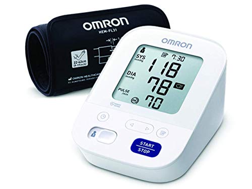Omron M3 Comfort Hem-7155-E Misuratore Di Pressione Da Braccio, Bracciale Intelliwrap 22-42 Cm, Tecnologia Intellisense, Clinicamente Validato, Pressi