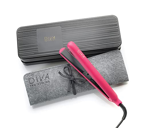 Diva Pro Styling Piastra Per Capelli Digitale, Magenta - 1 Unità