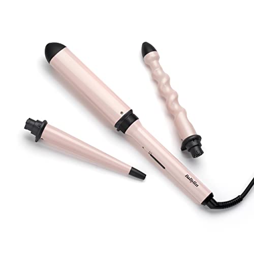 Babyliss Ms750E Multistyler Con 3 Ferri Arricciacapelli Intercambiabili, Ceramica, Tecnologia Di Riscaldamento Advanced Ceramics, 2 Temperature Fino A