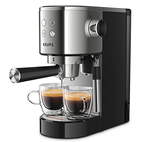 Krups Xp442C Virtuoso Silber Metallic / Schwarz