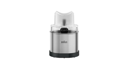 Braun Mq60, Accessorio Easyclick Per Frullatore A Immersione, Tritatutto Per Caffè E Spezie, Compatibile Con Braun Mq 3 E Mq 5, Tritatutto Da 350 Ml,