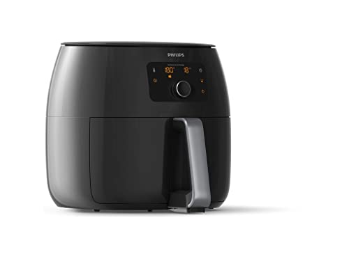Philips Airfryer Xxl Premium - 7,3 L, Friggitrice Senza Olio, Tecnologia Rapid Air E Fat Removal, App Nutriu (Hd9650/90)