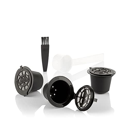 Innovagoods Set 3 Cápsulas De Café Reutilizables Recoff, Metallo, Multicolore