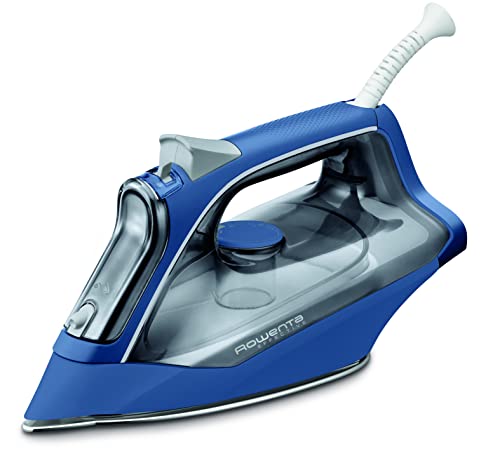 Rowenta Ferro Da Stiro Effective Dx1636, Potenza 2400W, Emissione Vapore Fino A 40 G/Minuto, Colpo Vapore 120 G/Minuto, Con Serbatoio Dell'Acqua E Pia