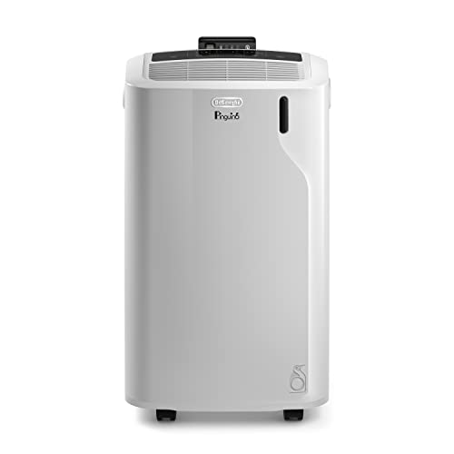 De'Longhi Pinguino Pac Em82, Condizionatore Portatile, Silenzioso, 9400Btu/H, Per Ambienti Fino A 80 M³, Funzione Di Sola Deumidificazione, Gas Ecolog