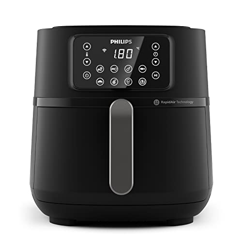 Philips Series 5000 Connessa Airfryer Xxl, 7,2L (1,4Kg), Friggitrice Ad Aria 16-In-1, Wifi, Tecnologia Rapid Air, App Nutriu (Hd9285/90)