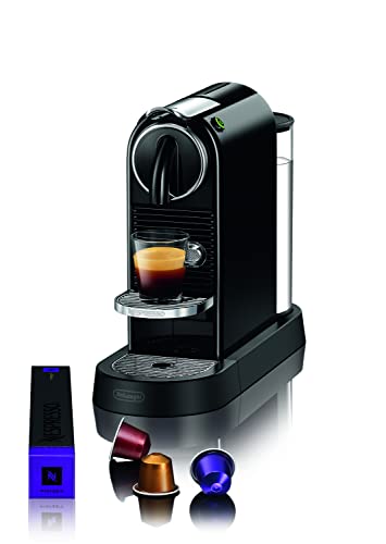 Nespresso Citiz En167.B, Macchina Da Caffè Di De'Longhi, Sistema Capsule Nespresso, Serbatoio Acqua 1L, Colore Limousine Black