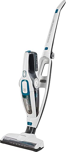 Leifheit Regulus Powervac 2In1 Aspirapolvere A Batteria 20 V, Aspirapolvere Senza Fili E Sacco, Scopa Elettrica Senza Fili Con Autonomia Fino 40 Min