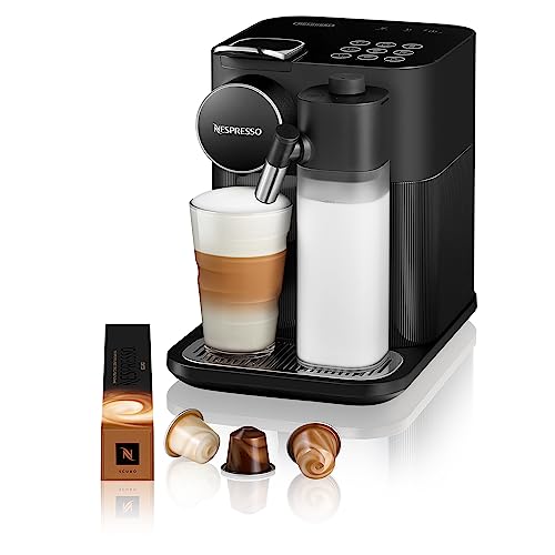 Nespresso Gran Lattissima De'Longhi En640.B Macchina Da Caffè, Sistema Capsule Nespresso, Pannello Intuitivo, Spegnimento Automatico, Serbatoio 1,3L,