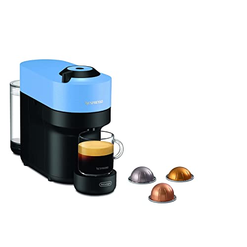 De'Longhi Nespresso Vertuo Pop Env90.A, Macchina Caffè A Capsule Con Tecnologia Centrifusion, 4 Formati In Tazza, Incluso Set Di Benvenuto Con 12 Caps