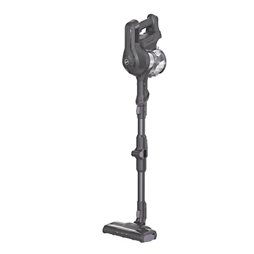 Hoover Hf1 Hf103X Aspirapolvere Con Tubo Flessibile, Senza Filo, Senza Sacco, 180 W, 0,9 Litri, Autonomia 30 Minuti, Luce Led, 26X23,4X112 Cm, Grigio