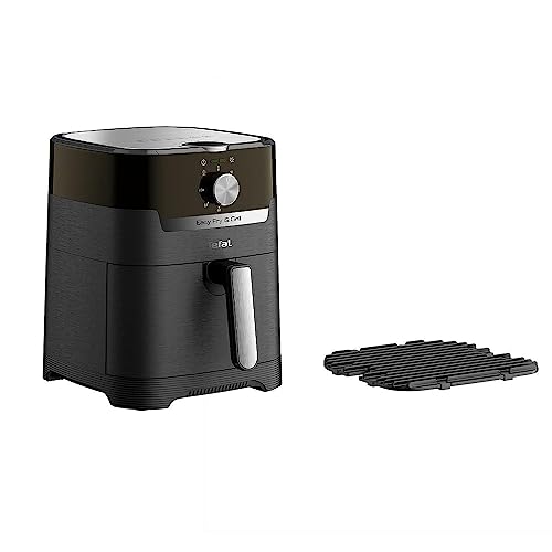 Tefal Ey5018 Easy Fry & Grill Classic Friteuse À Air Chaud, Technologie 2 En 1 (Friteuse À Air Chaud Et Grill), Avec Capacité : 4,2 L, Température Rég
