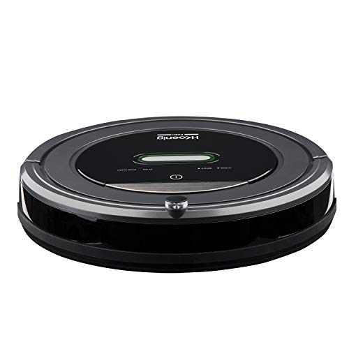 H.Koenig Robot Aspirapolvere E Pulitore Lavapavimenti Watermop Swrc90 Smart Mop, Potente Silenzioso Veloce, Grande Autonomia 100Min, 4 Cicli, Programm