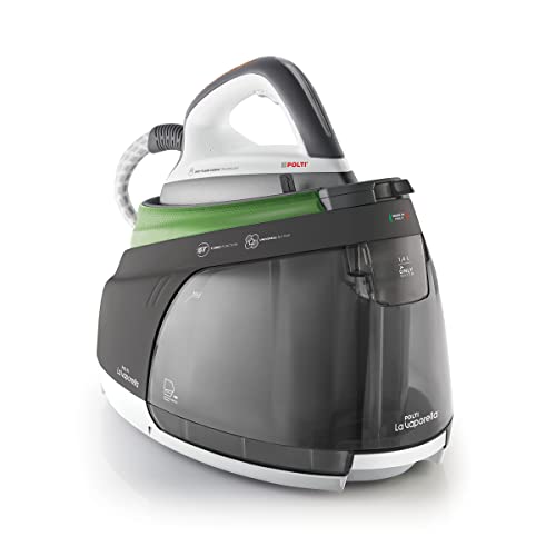 Polti La Vaporella Xt90C, Ferro Da Stiro Con Caldaia, 7 Bar, Con Funzione Eco, Autonomia Illimitata, Steam Pulse 450 G, 2350 W, 1.4 L, Verde Grigio, 
