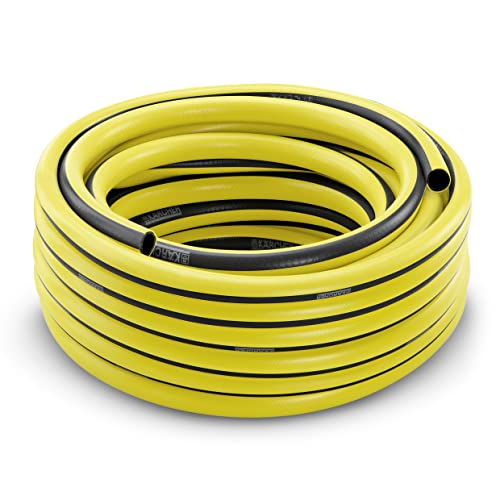 Kärcher Primo Flex Tubo Flessibile Da Giardino In Plastica, Nero Giallo, Lunghezza 20 M, Diametro 1/2" (13 Mm)