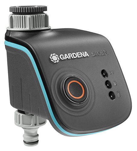 Gardena Smart Water Control: Computer Per Irrigazione Intelligente Comandabile Da Smart App, Sistema Di Allarme Antigelo, Tecnica A Valvole (19031-20)