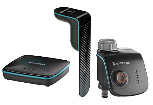 Gardena Set Smart Sensor Control: Controllo Intelligente Dell’Irrigazione Per Più Di 6 Aree, Incl. Water Control/Smart Sensor/Smart Gateway, Controlla