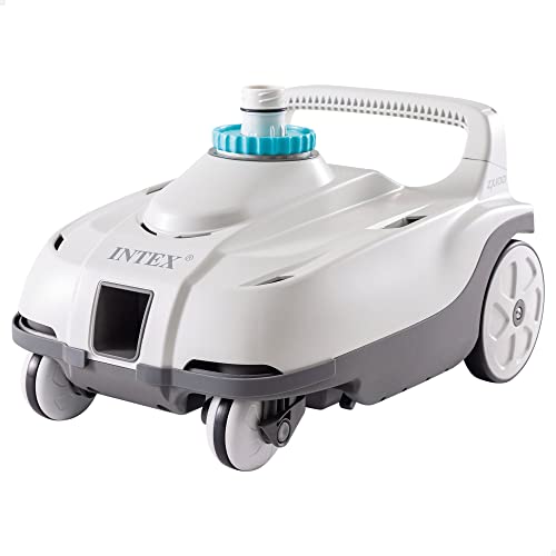 Intex 28006Ex - Robot Pulitore Automatico Zx100 Per Piscine Fuori Terra, Per Pompe Filtro Flusso 6056-13248 L/H