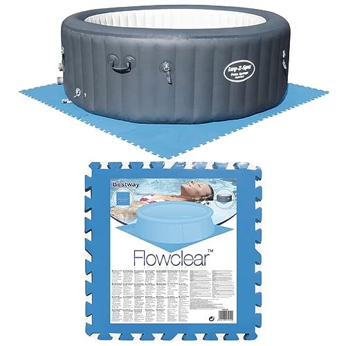 Bestway 58220-2 Tappeto Base Per Piscina Da 50X50 Cm, 9 Pezzi