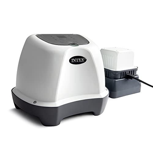 Intex 26664 - Generatore Salino Di Cloro Krystal Clear, Per Pompa Filtro 1136-3785 L/H, Produzione Cloro 4 G/H, Per Piscine Piccole Fino A 17413 L, Pl