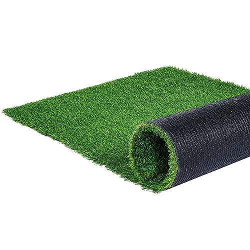 Vevor Erba Artificiale Sintetiche Prato Finto Esterno Interno 183X305Mm, Tappeto D'Erba Finta Artificiale Autodrenante 35Mm Materiale In Pe Per Giardi