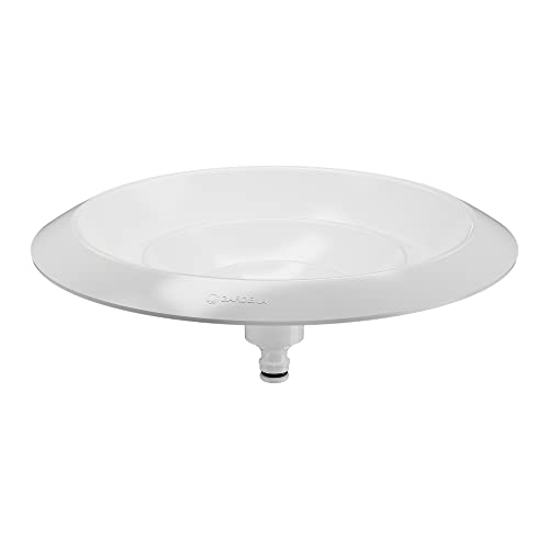 Gardena Clickup! Bagno Per Uccelli: Moderna Vaschetta Per Uccelli Con Diametro Di 25 Cm, Si Può Combinare Con L’Asta Clickup! O Il Supporto Per Balcon