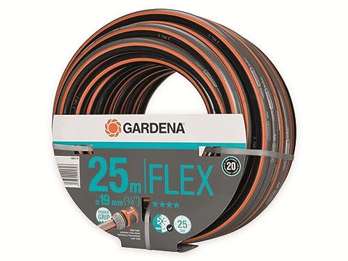 Tubo Gardena Comfort Flex Da 19 Mm (3/4 Pollice), 25 M: Tubo Da Giardino Flessibile, Pressione Di Scoppio Di 25 Bar, Senza Componenti Di Sistema (1805