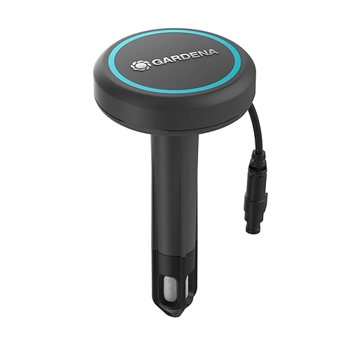 Gardena Tester Di Umidità: Irrigazione Automatica, Utilizzabile Direttamente Sulla Superficie Del Prato, Cavo Di Collegamento Lungo 5 M, Estendibile C