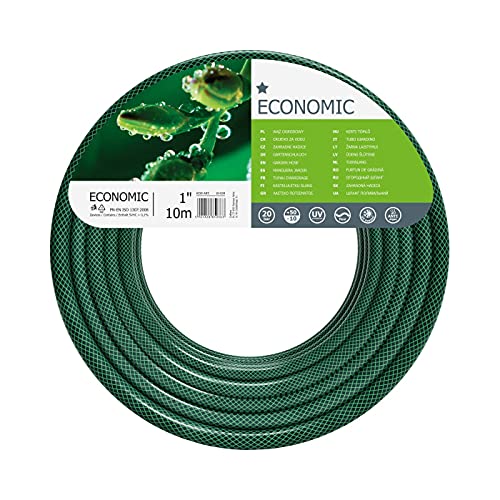 Cellfast Economic Tubo Da Giardino, Verde, Diametro Interno 1 Pollice, 10 M
