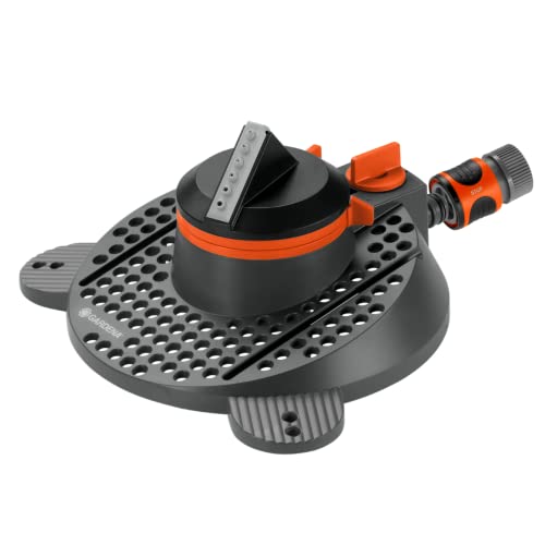 Gardena Irrigatore Circolare A Settori E A 360° Comfort Tango: Irrigatore 2 In 1, Portata E Gittata Regolabili, Max. 310 M², Getto 20 M (2065-20)