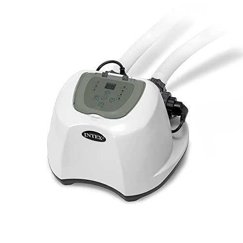 Intex 26668 - Generatore Salino Di Cloro Krystal Clear, Per Pompa Filtro 2650-12112 L/H, Produzione Cloro 5 G/H, Per Piscine Fino A 26500 L, Plastica,