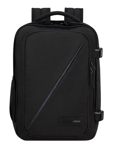 American Tourister Take2Cabin - Borsa A Mano Ryanair 25 X 20 X 40 Cm, 23 L, 0.50 Kg, Bagaglio A Mano, Zaino Da Aereo S Underseater, Nero