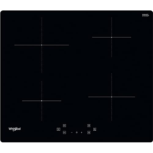 Whirlpool Ws Q4860 Ne Hob Black Built-In 60 Cm Zone Induction Hob 4 Zone(S)