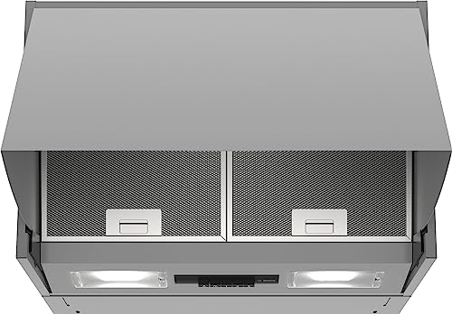 Bosch Dem66Ac00 - Cappuccio Intermedio Serie 2, 60 Cm Di Larghezza, Aria Di Trascinamento E Di Scarico, Illuminazione A Led, Illuminazione Uniforme, I