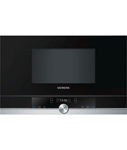 Siemens - Forno A Microonde Ad Incasso Bf634Lgs1 Finitura Nero Da 60 Cm