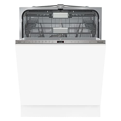 Hisense Hv693C60Ad Lavastoviglie Integrata Totale 60 Cm Con Auto Dose, Wifi E Motore Inverter, 16 Coperti, Terzo Cesto, 42 Db, Partenza Ritardata, Tot
