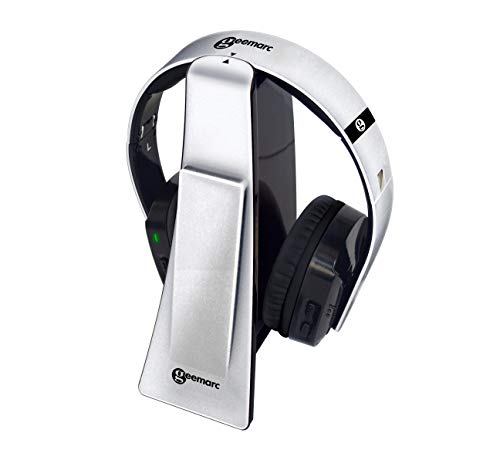 Geemarc Cl7400 - Cuffie Con Connettore Ottico E Volume Amplificato Per Televisori, Cellulari E Computer - Per Anziani E Persone Con Problemi Di Udito